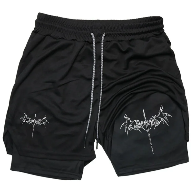 Shorts 2 en 1 Gym con Bolsillo