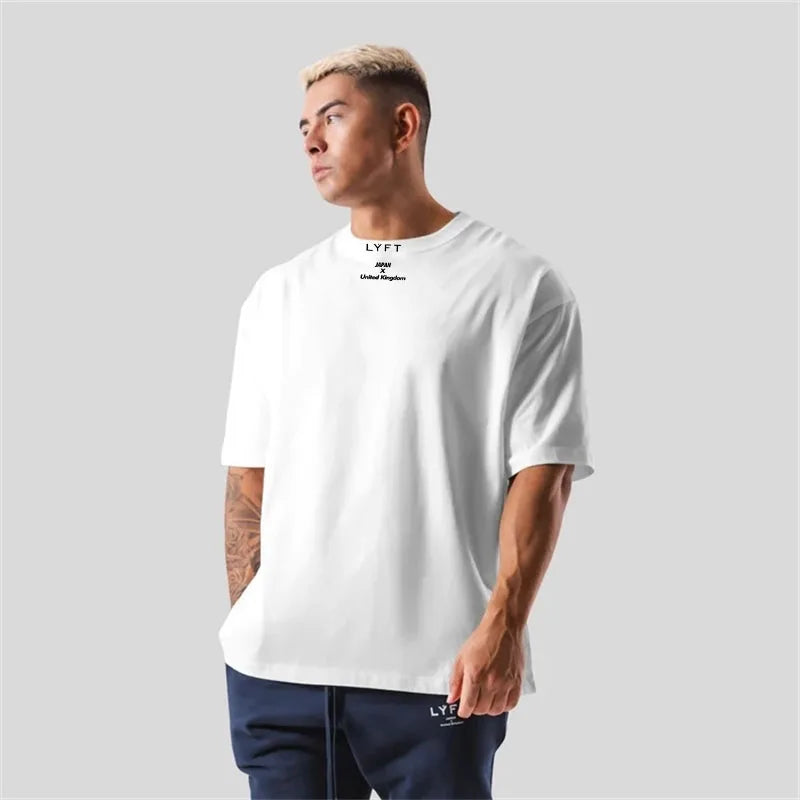 Cotton Gym T-Shirt Loose Fit Premium