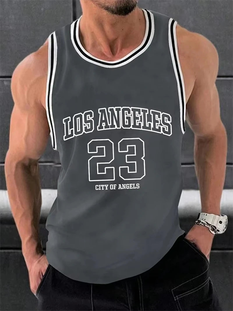Camiseta Tirantes Basketball Streetwear