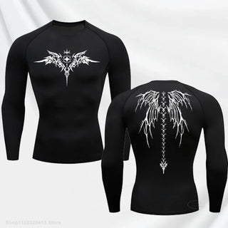 Anime Compresión Long Sleeve T-Shirt
