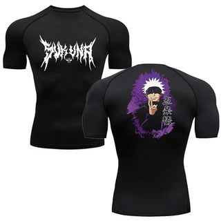 Anime Compression T-Shirt Gym