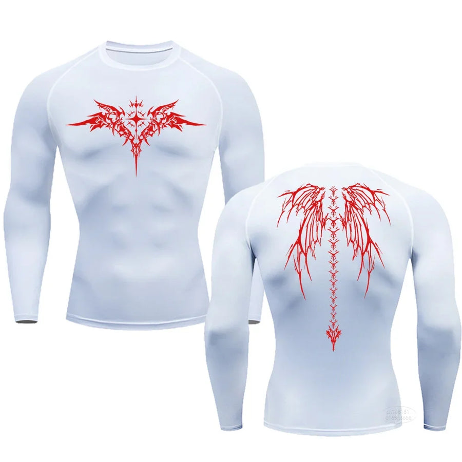 Anime Compresión Long Sleeve T-Shirt