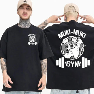 Anime Training Tee Camiseta Deportiva