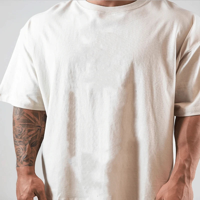 Cotton Gym T-Shirt Loose Fit Premium