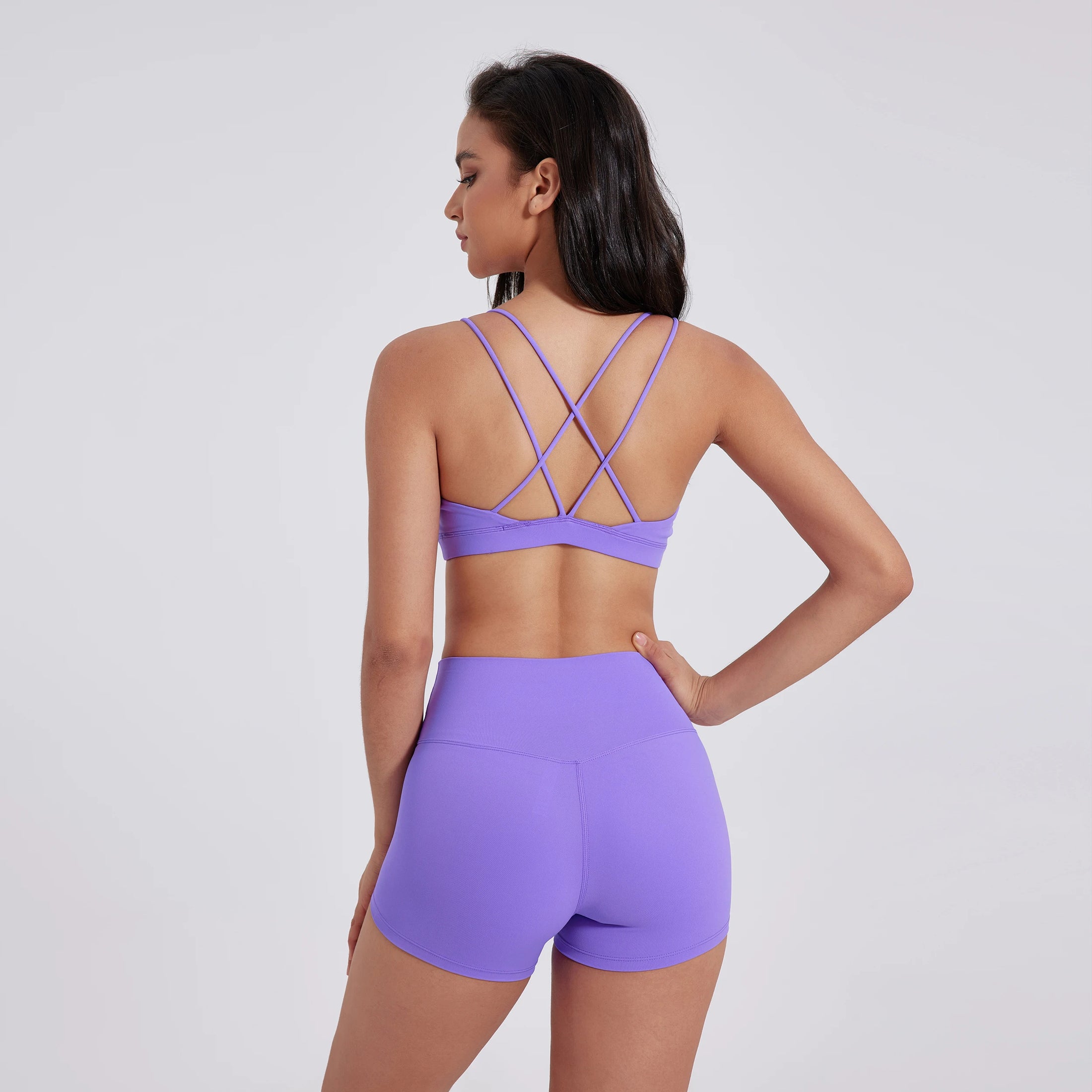 Top Deportivo Alto Soporte Espalda Cruzada