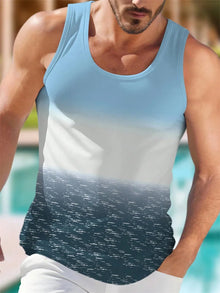Camiseta Tirantes Palmera Rayado
