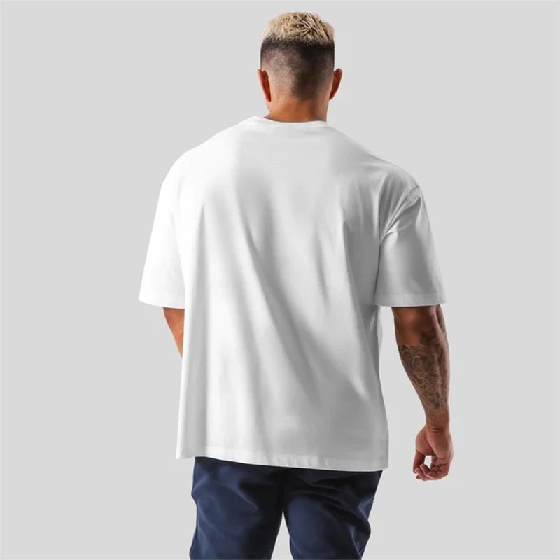Cotton Gym T-Shirt Loose Fit Premium