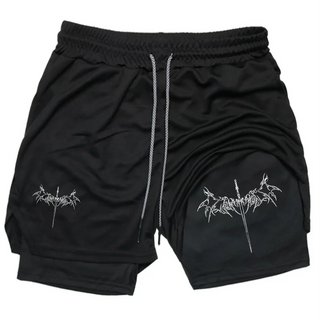 Shorts 2 en 1 Gym con Bolsillo