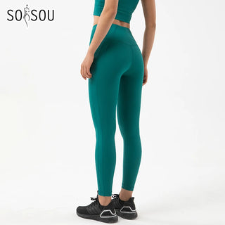 Leggings Nylon Cintura Alta Sin Costuras