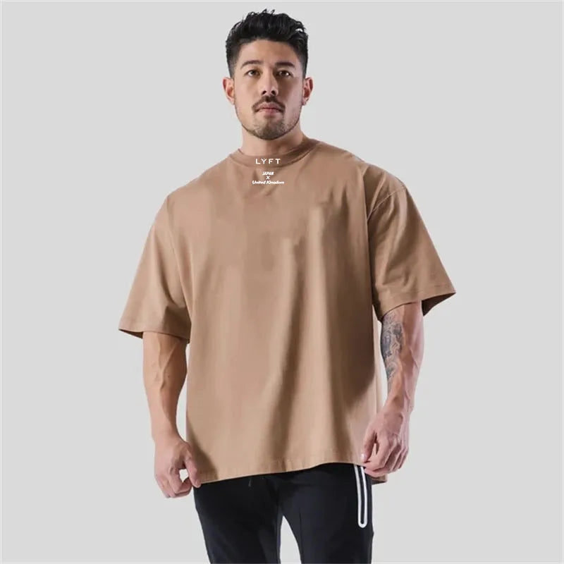 Cotton Gym T-Shirt Loose Fit Premium