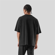 Oversized Cotton Gym T-Shirt Camiseta Fitness