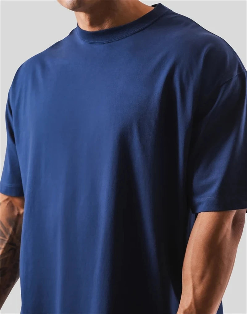 Cotton Gym T-Shirt Loose Fit Premium