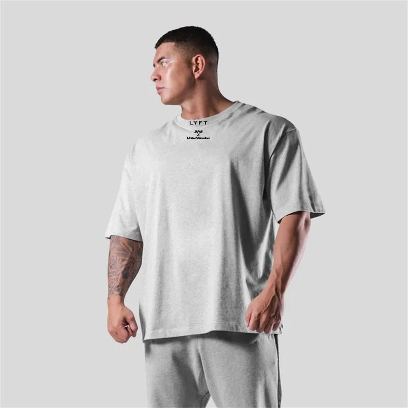 Cotton Gym T-Shirt Loose Fit Premium