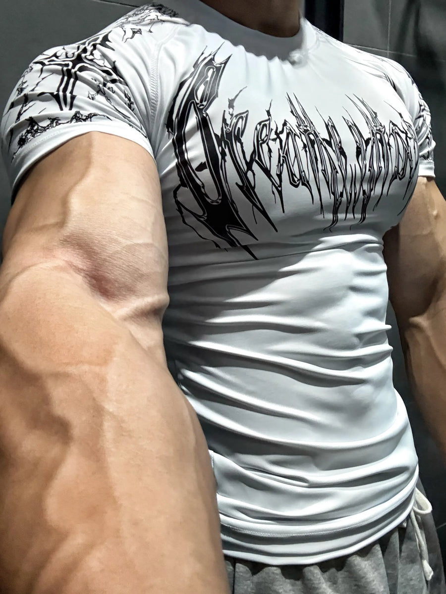 Aesthetic Compresón T-Shirt Hombre
