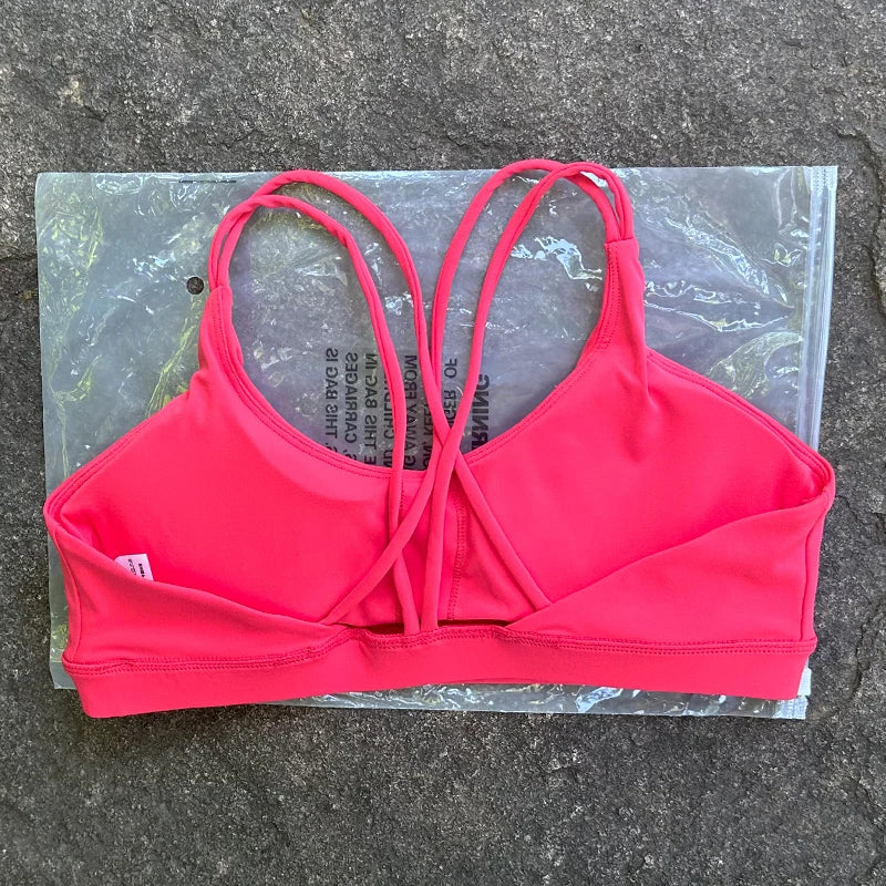 Top Deportivo Alto Soporte Espalda Cruzada