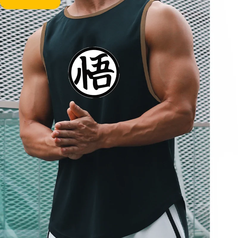 Anime Training Tank Camiseta Tirantes Fitness