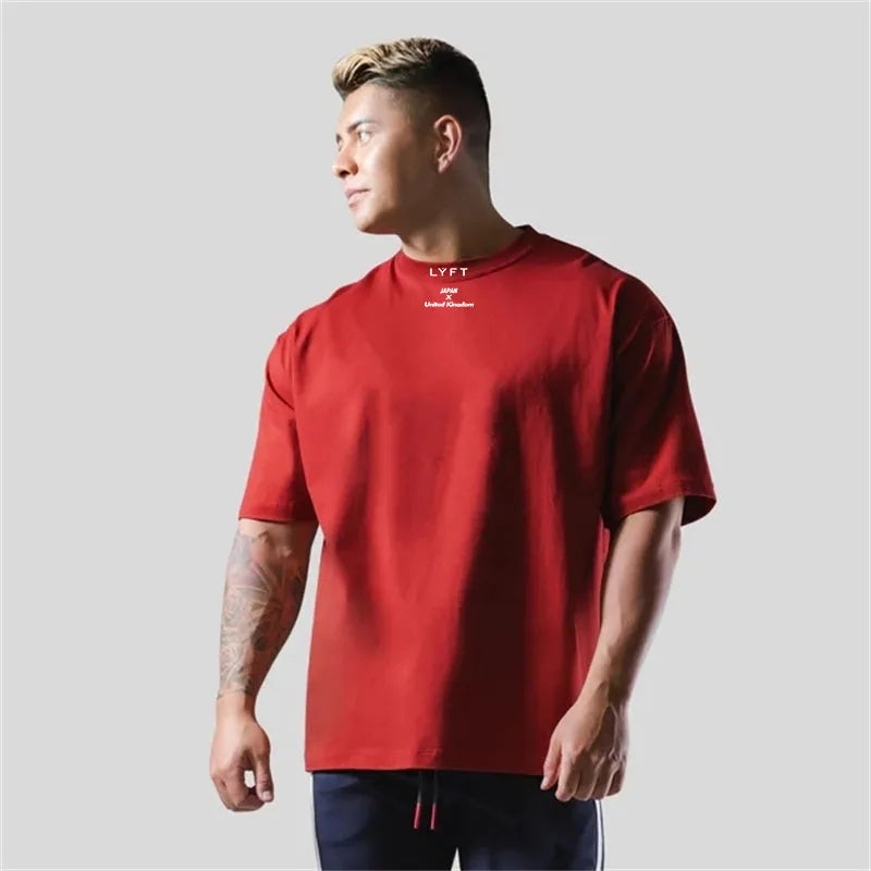 Cotton Gym T-Shirt Loose Fit Premium